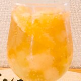 ママレードはちみつでオレンジスカッシュ